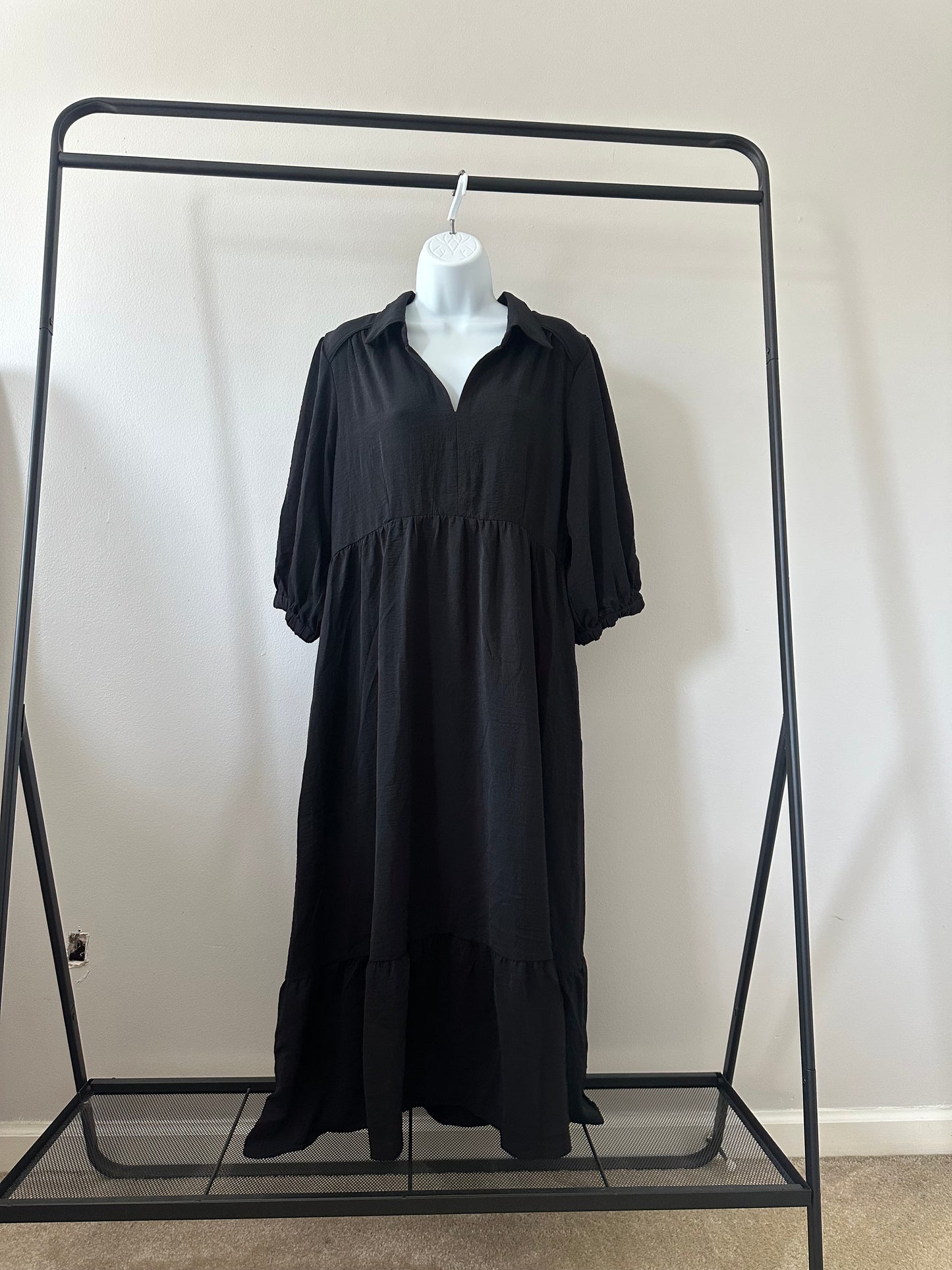 Black Maxi Dress - MEDIUM