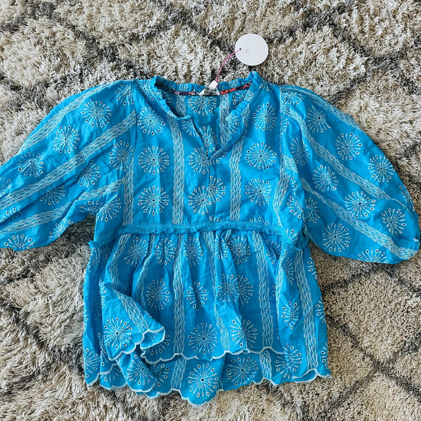 Blue Umgee Blouse