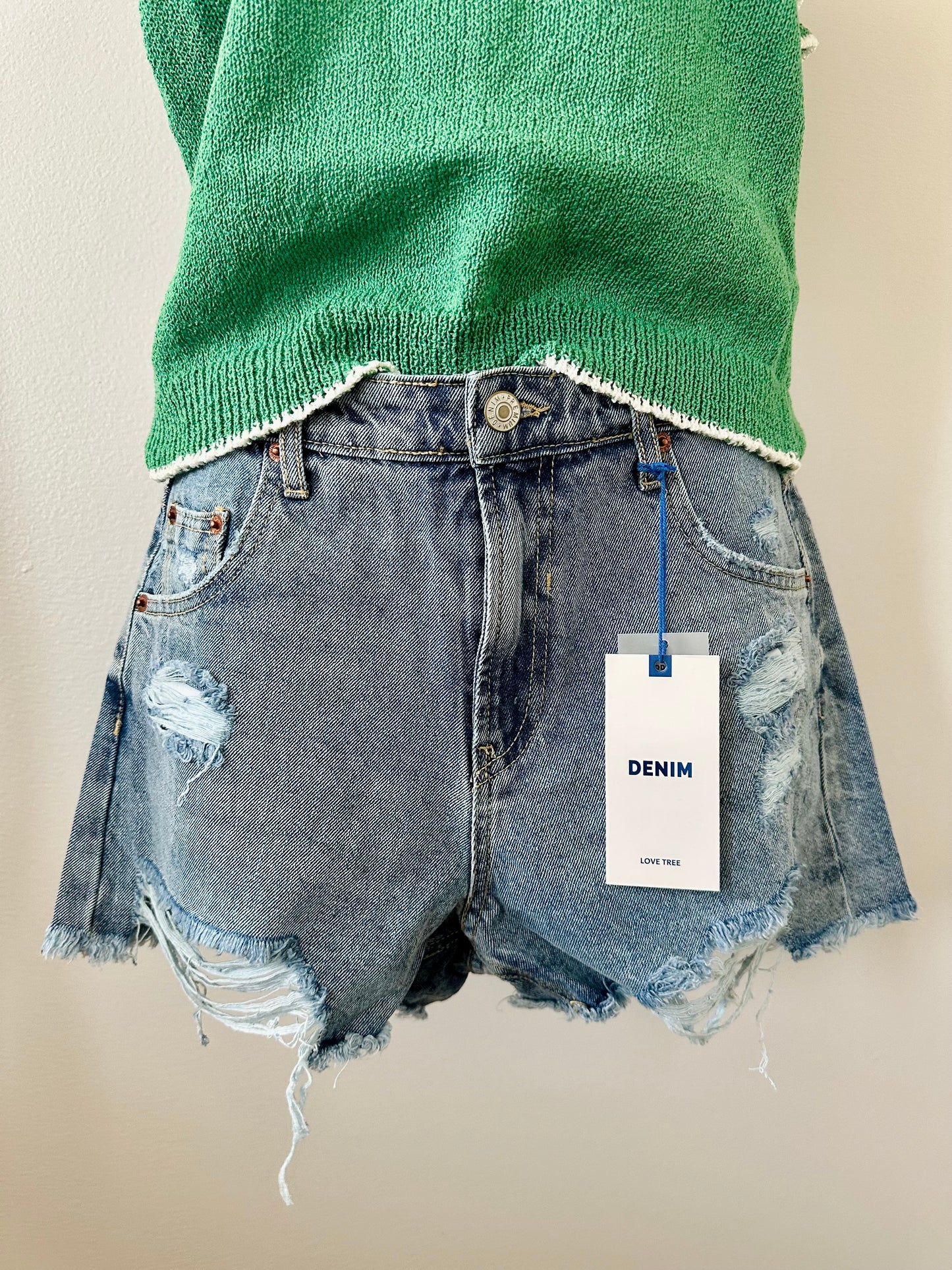 Love Tree Denim Shorts