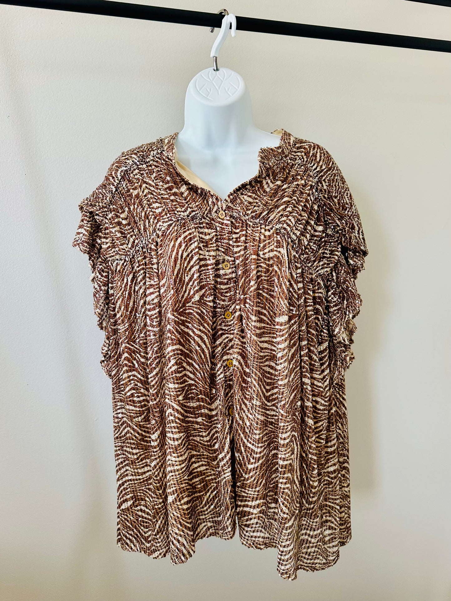 Zebra Top - SMALL
