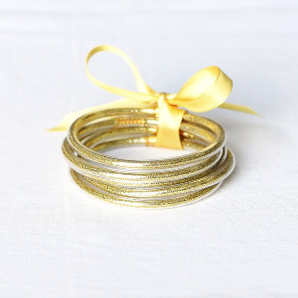 Glitter Jelly Tube Bangles