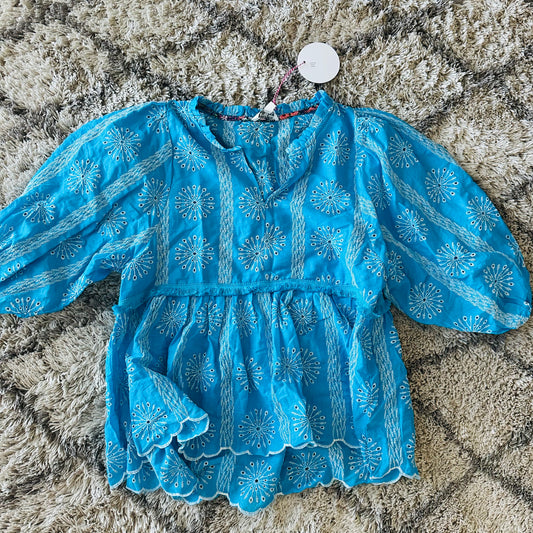 Blue Umgee Blouse
