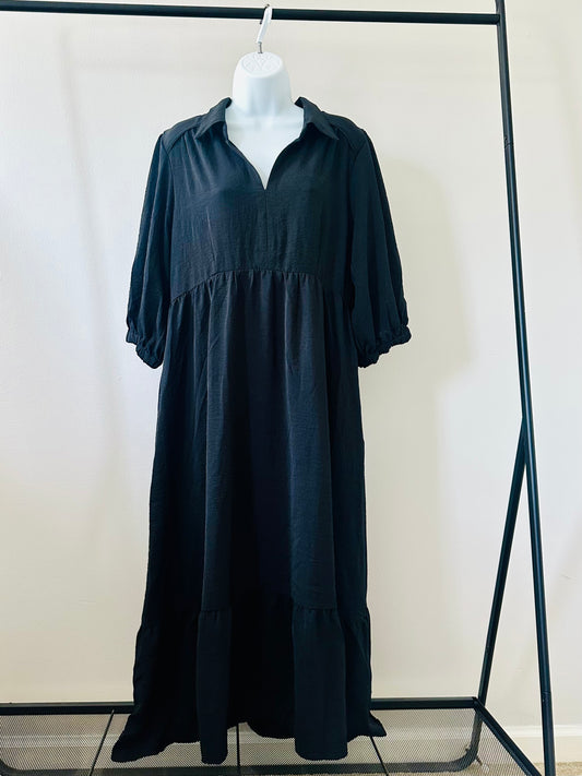Black Maxi Dress - MEDIUM