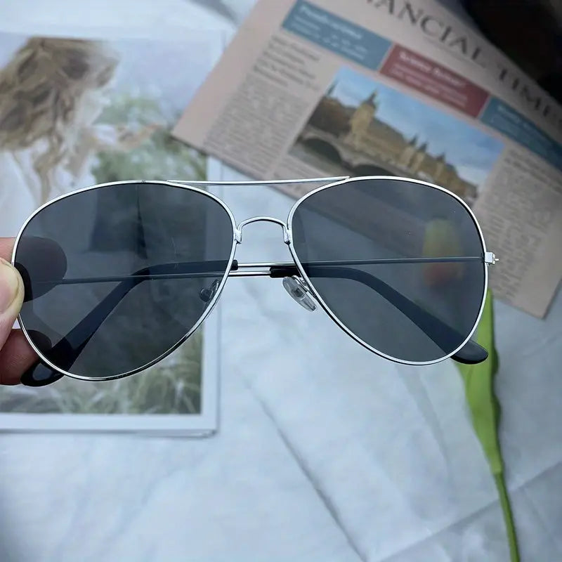 Aviator Sunglasses Mirror Lens