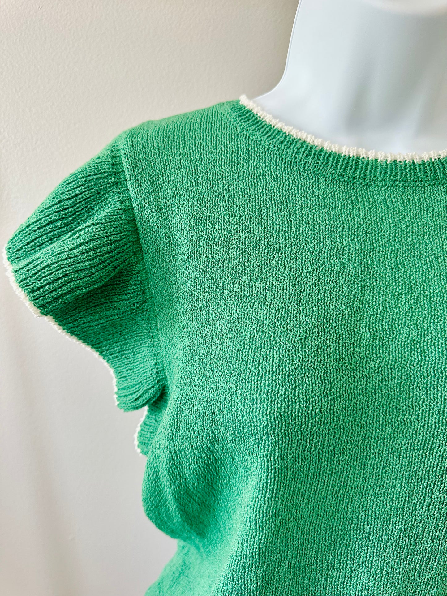 Green Sweater Top