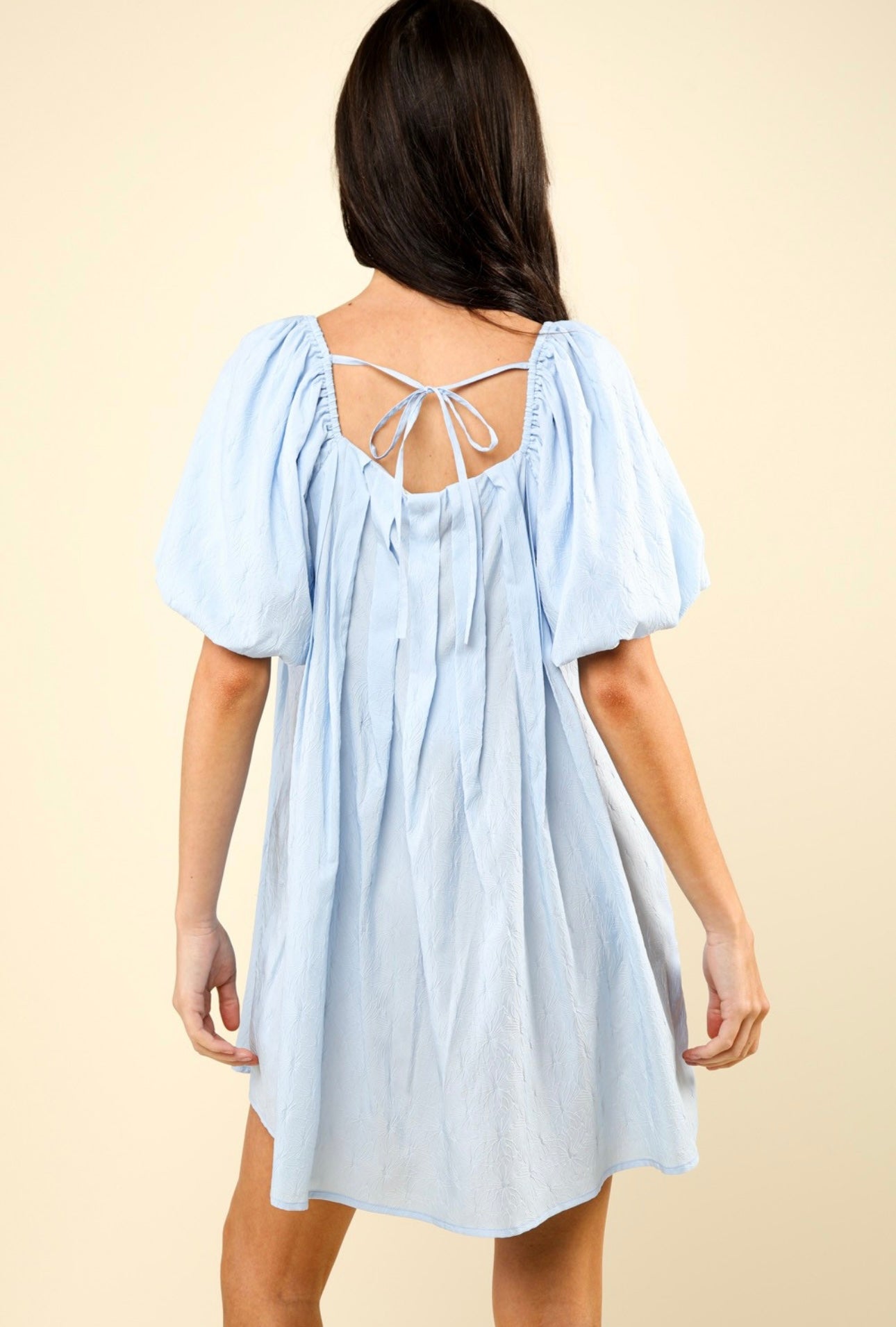 Puff Sleeve Spring Dress